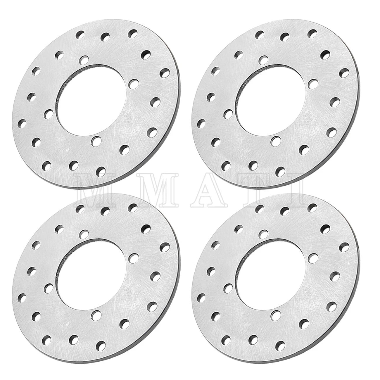 Set of 4 Brake Disc Rotors for Honda MUV700 Big Red 700 (2009–2013)
