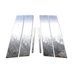 Diamond Grade 6pc Stainless Steel Pillar Post Covers for 2016-2019 Chevy Volt