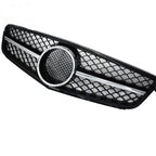 Front Grille for Mercedes Benz C63 C-Class W204 (2008–2013) Chrome Black
