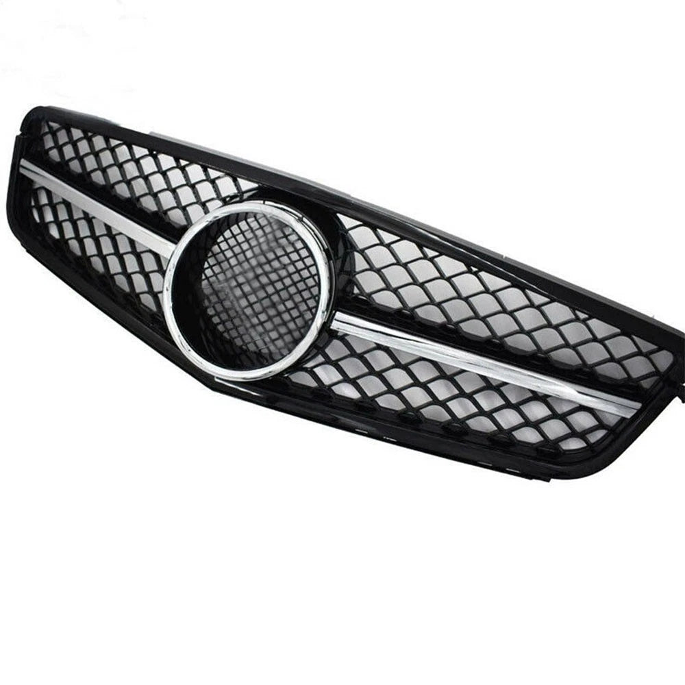 Front Grille for Mercedes Benz C63 C-Class W204 (2008–2013) Chrome Black