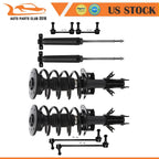 Front Struts & Rear Shocks for Ford Fusion (2013–2018) w/Coil Spring & Sway Bars
