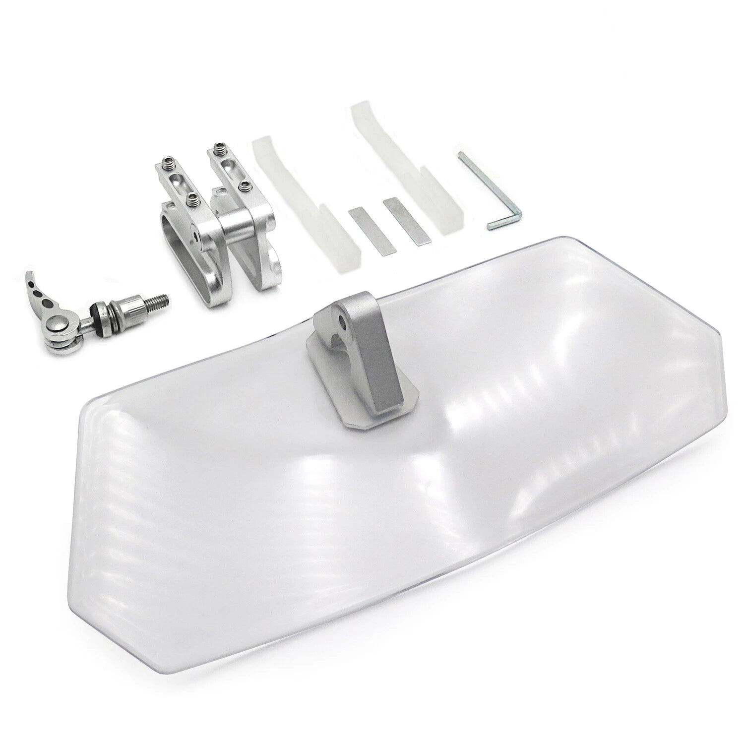Adjustable Windshield Extension Spoiler for V-Strom 650, 1000 (2004–2023)