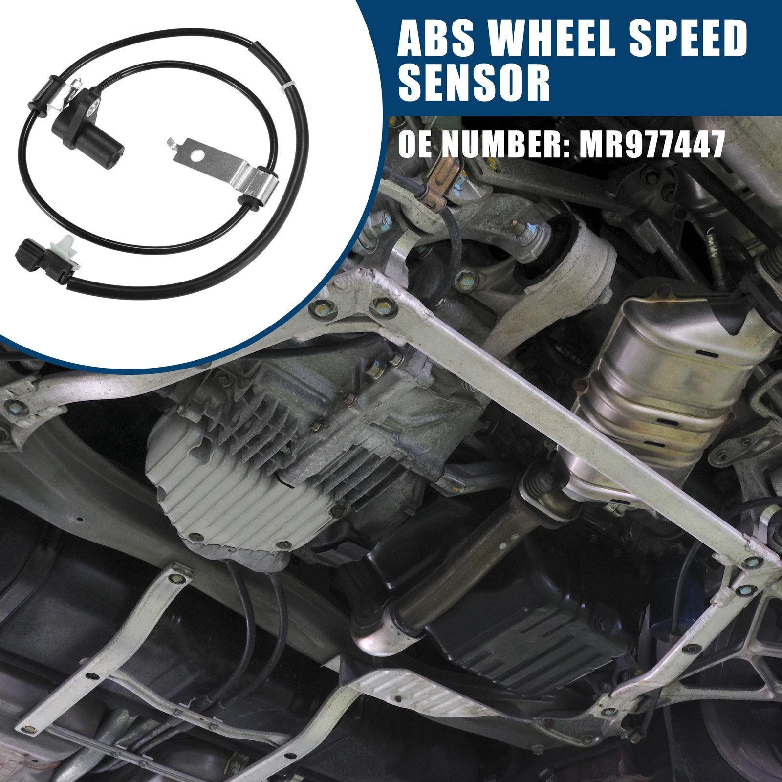 ABS Wheel Speed Sensor for Mitsubishi Shogun Pinin (2001–2007) Front Right