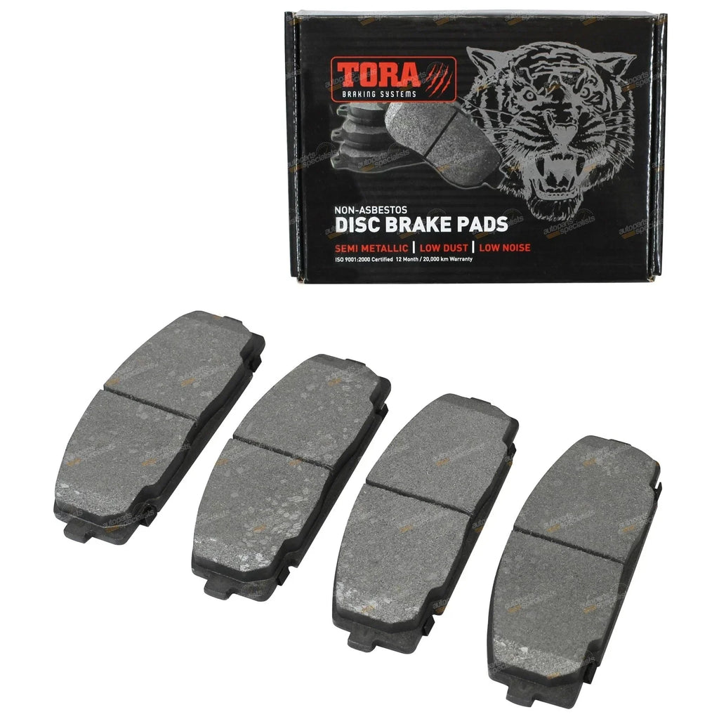 2 x Front Disc Rotors + Brake Pads for Toyota Hiace KDH/TRH 200 (2005–2012)
