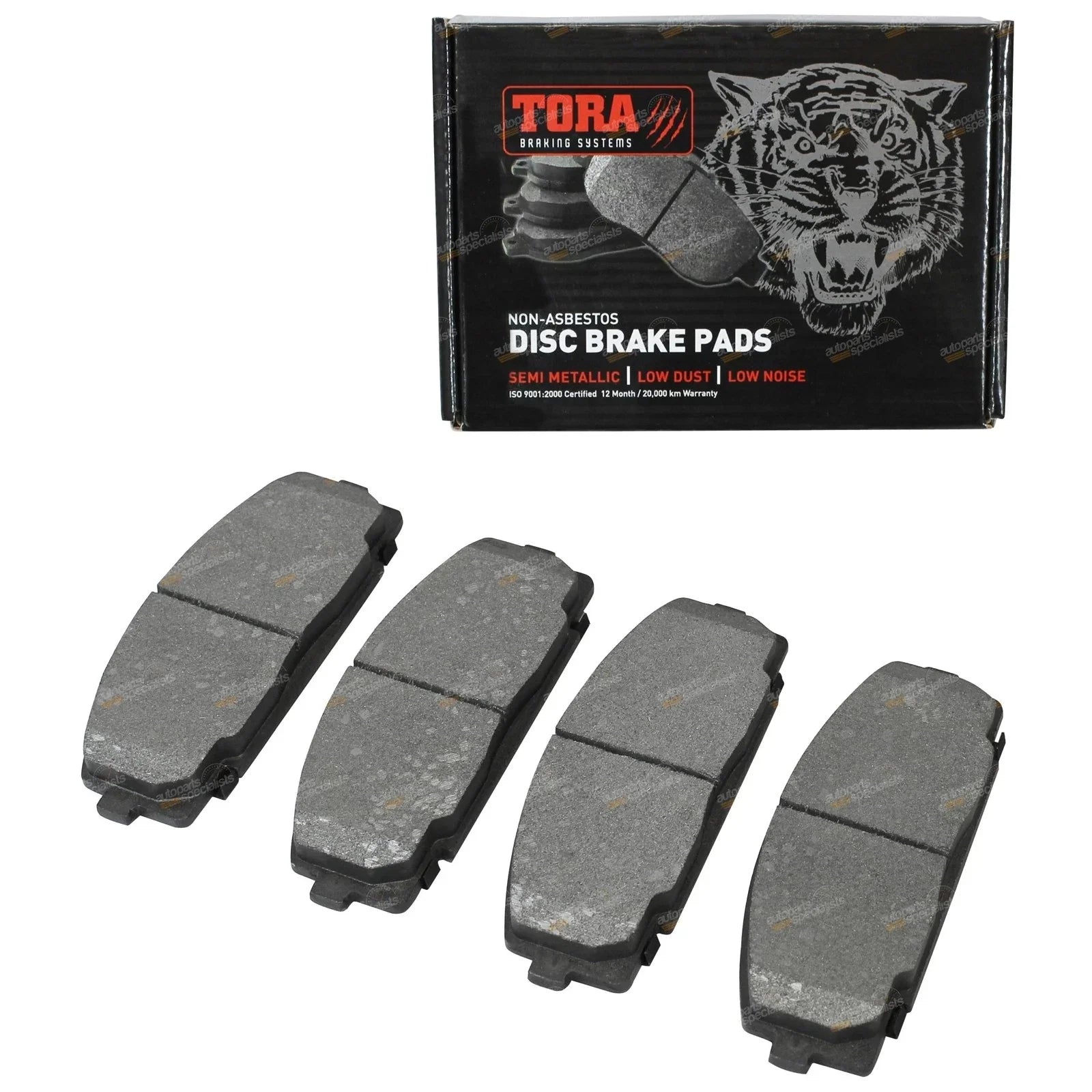 2 x Front Disc Rotors + Brake Pads for Toyota Hiace KDH/TRH 200 (2005–2012)
