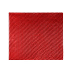 Carbon Fiber Red Rear Seat Anti-Kick Panel Trim for Toyota Tundra (2014–2021)