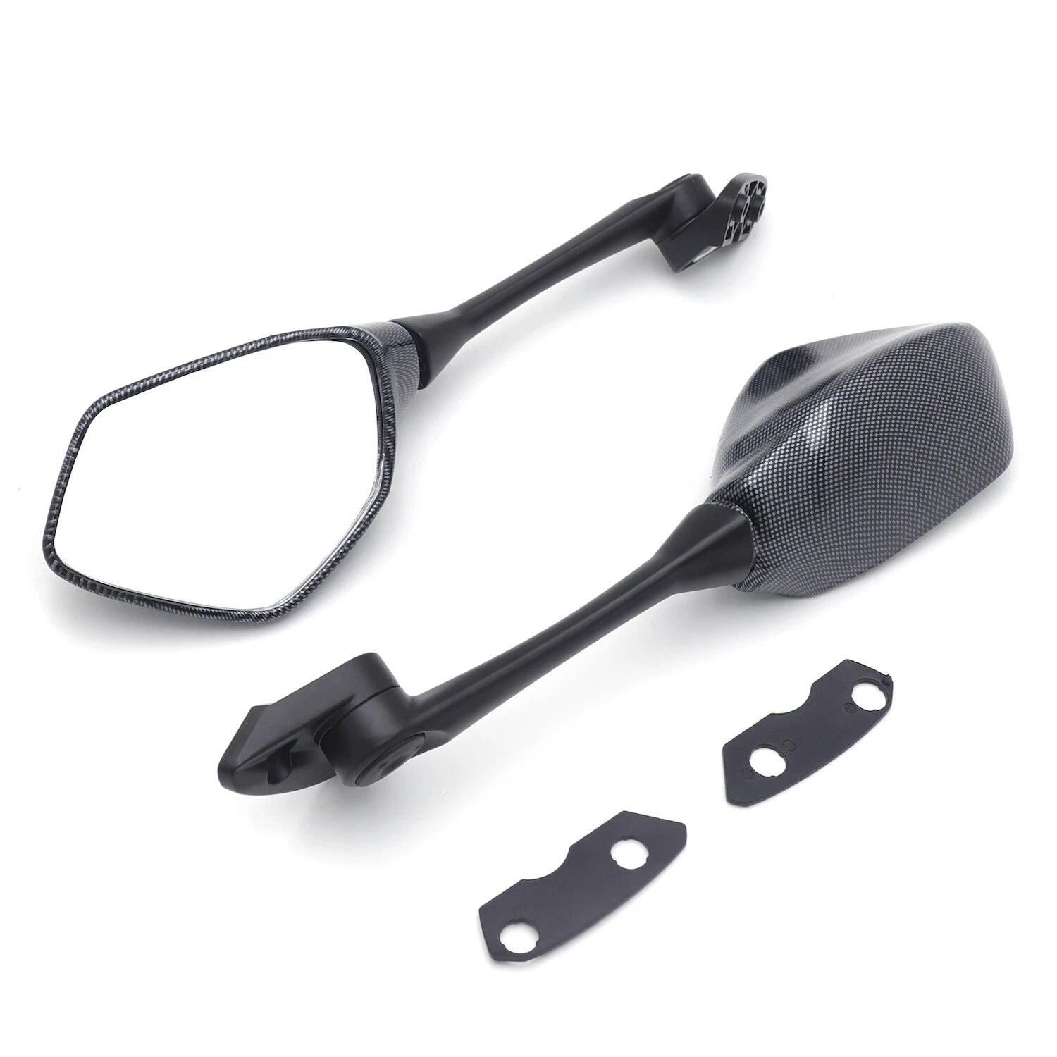 Carbon Style Rearview Mirrors for Suzuki GSX-R 1000 (2017–2021)