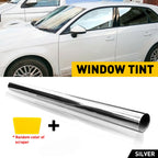 20" x 10FT Silver Chrome Tint Film for Car Home Office Glass