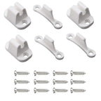 3X Plastic Door Stops with Screws for Boats Caravans Motorhomes
