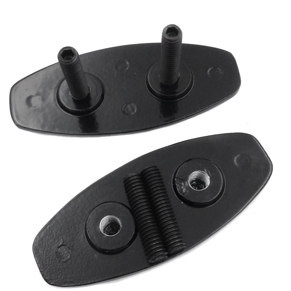 Mirror Block Off Base Plates for Yamaha R1 YZF-R1 (1998–1999) Black