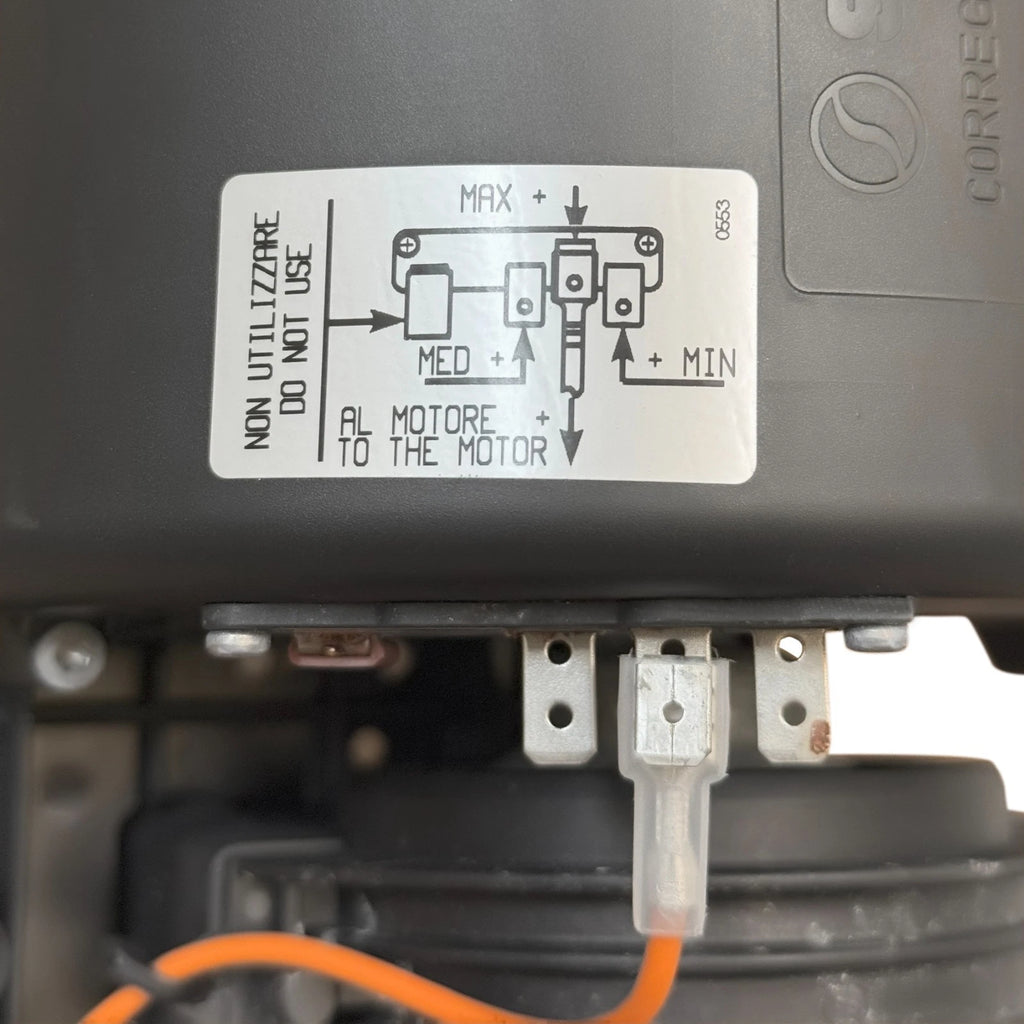 SPAL Blower Motor Assembly with 3 Speed Resistor for 12V Vehicles (2001–2008)