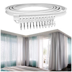 Ceiling Curtain Track for Flexible Installations (16.4Ft)