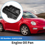 Engine Oil Pan for Volkswagen Beetle (1998–2004) No.01M321359 Iron Black