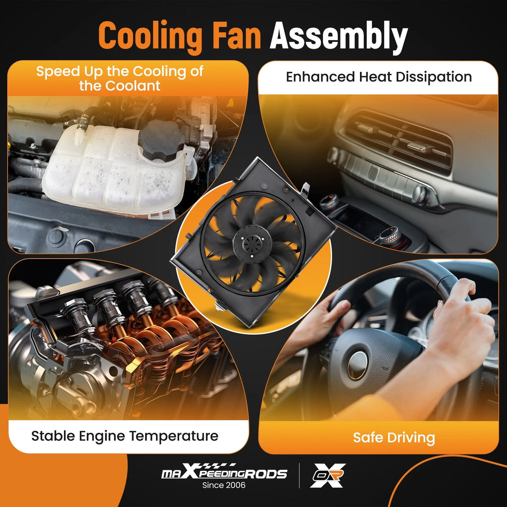 Cooling Fan for BMW 525i/528xi/750Li (2004–2009)