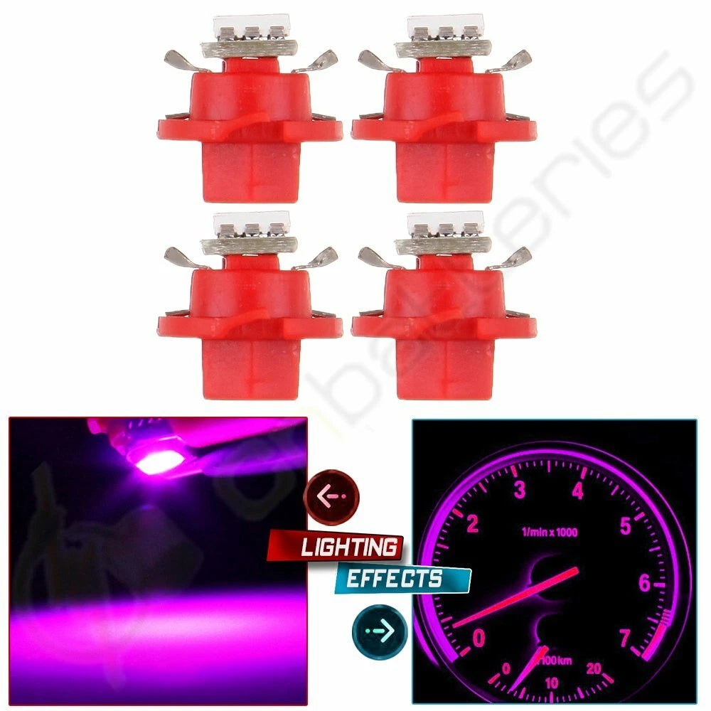 4X B8.4D 5050 SMD LED Dash Light Bulb for BMW