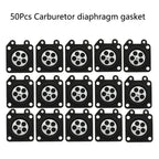 50Pcs Carburetor Diaphragm for Walbro (95-526, 95-526-9, 95-526-9-8)