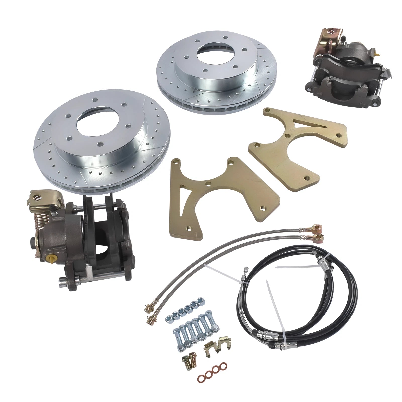 Rear Disc Brake Conversion Kit for Chevy C10 GMC C15 K1500 (1961–1991)