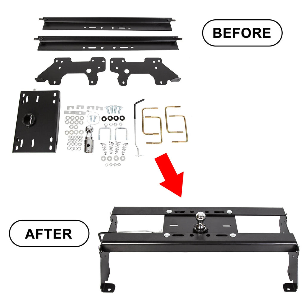 Gooseneck Trailer Hitch System for Dodge Ram 1500 2500 (2003–2012)