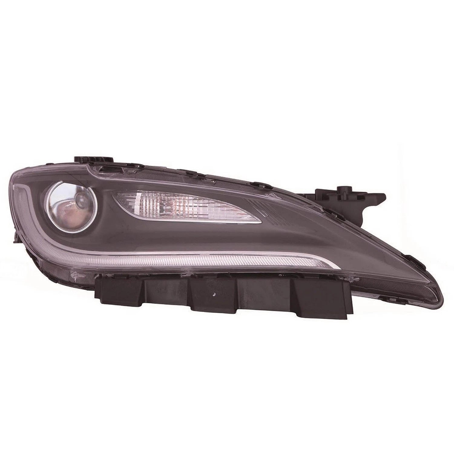 Replacement Passenger Side HID Headlight Assembly with LED DRL for Lexus LS (2008–2012)