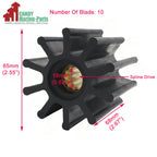 Sea Water Pump Impeller Repair for Mercruiser (11593-46090, Jabsco 31130-0061)