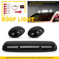 3X Clear LED Cab Roof Running Lights for 02-07 Chevy Silverado GMC Sierra