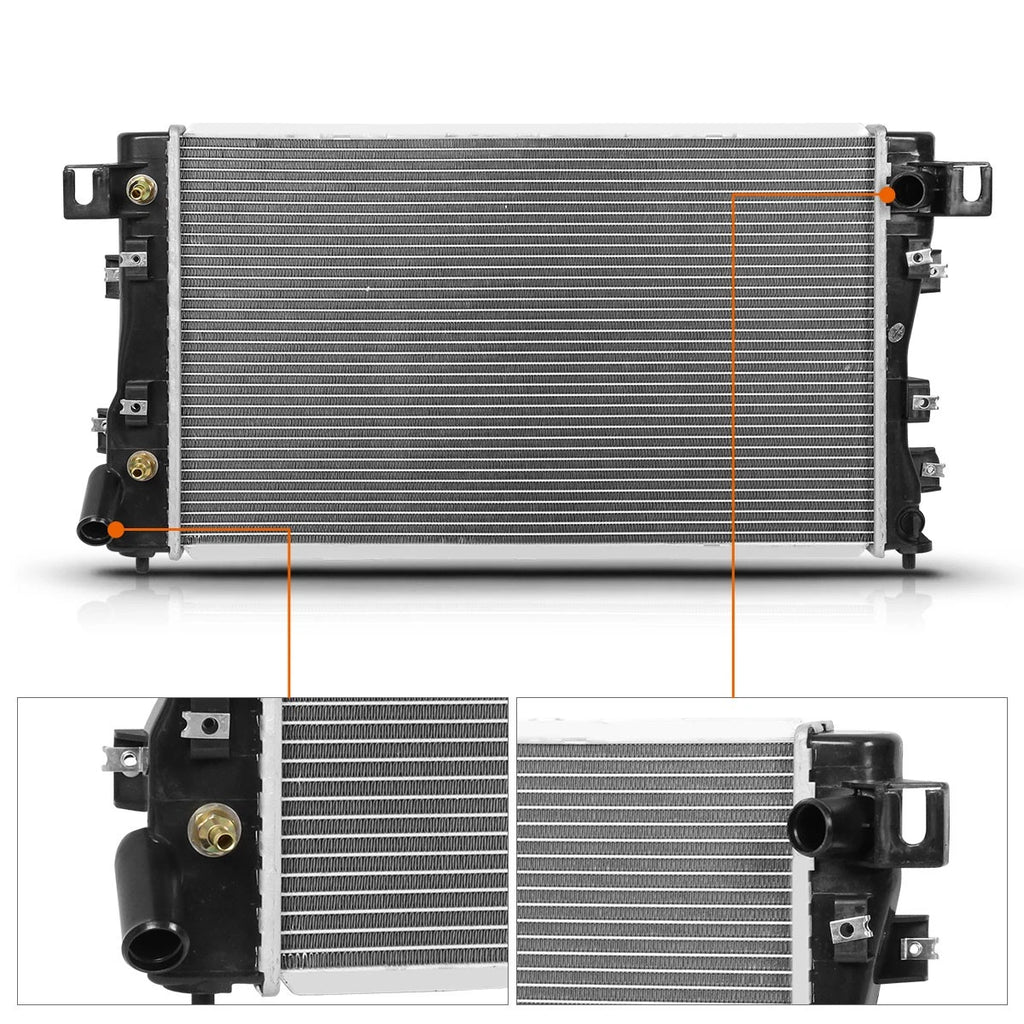 OE Style Aluminum Radiator DPI-1390 for Chrysler Concorde/Intrepid/Vision (1993–1997)