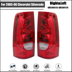 Taillight Pair for Chevrolet Silverado 1500 2500 3500 (2003–2006)