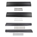 Set of 4 Lower Door Trim Molding for Cadillac XT5 (2017–2025) Black