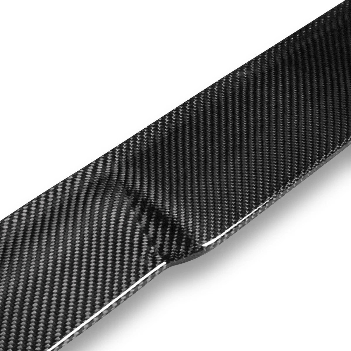 Carbon Fiber Rear Windshield Roof Spoiler Lip for Dodge Charger (2011–2014)