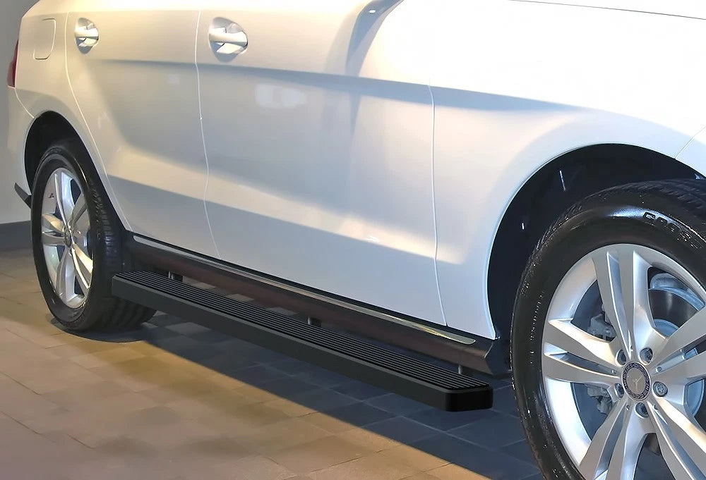 5" Matte Black Running Boards for Mercedes-Benz ML-Class (2012–2014)