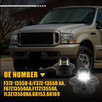 2X White LED License Plate Light Bulbs for Ford F-150 (1990–2014)