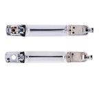 2 x Front Left & Right Outer Door Handles Chrome for Nissan X-Trail (2007–2014)