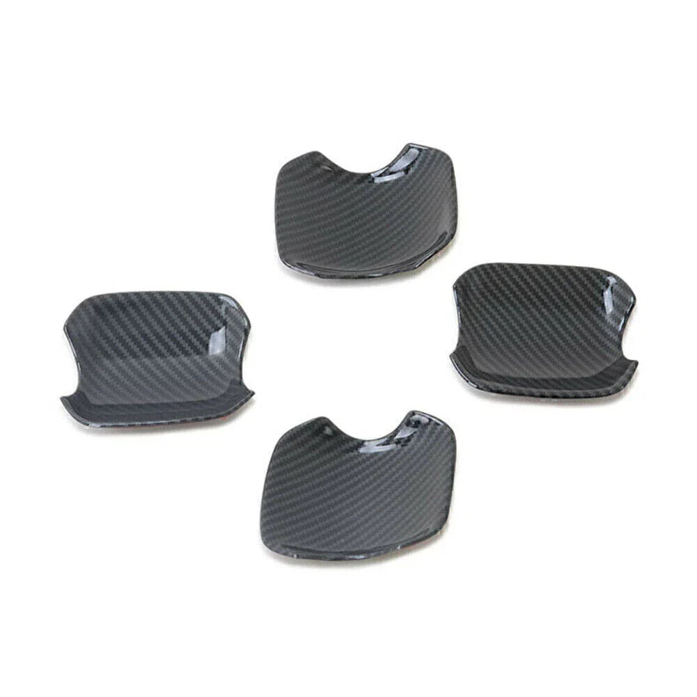 Carbon Fiber Door Handle Bowl Cover Trim for Subaru Forester (2019-2022)