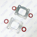 2Pcs Exhaust Manifold Elbow Gasket for MerCruiser V6 V8 (27-864547A02)