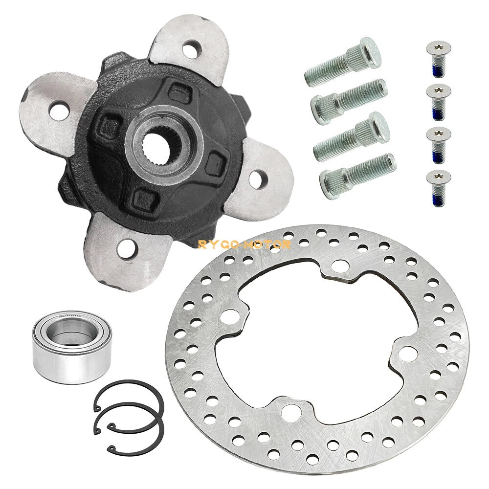 Brake Rotor and Front Wheel Hub Bearing Studs for Polaris Ranger 1000 Crew (2017–2022)
