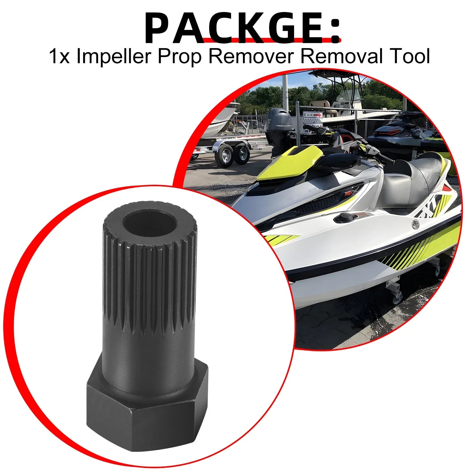 Impeller Prop Remover Tool for Sea-Doo GTX RXT X RXT-X