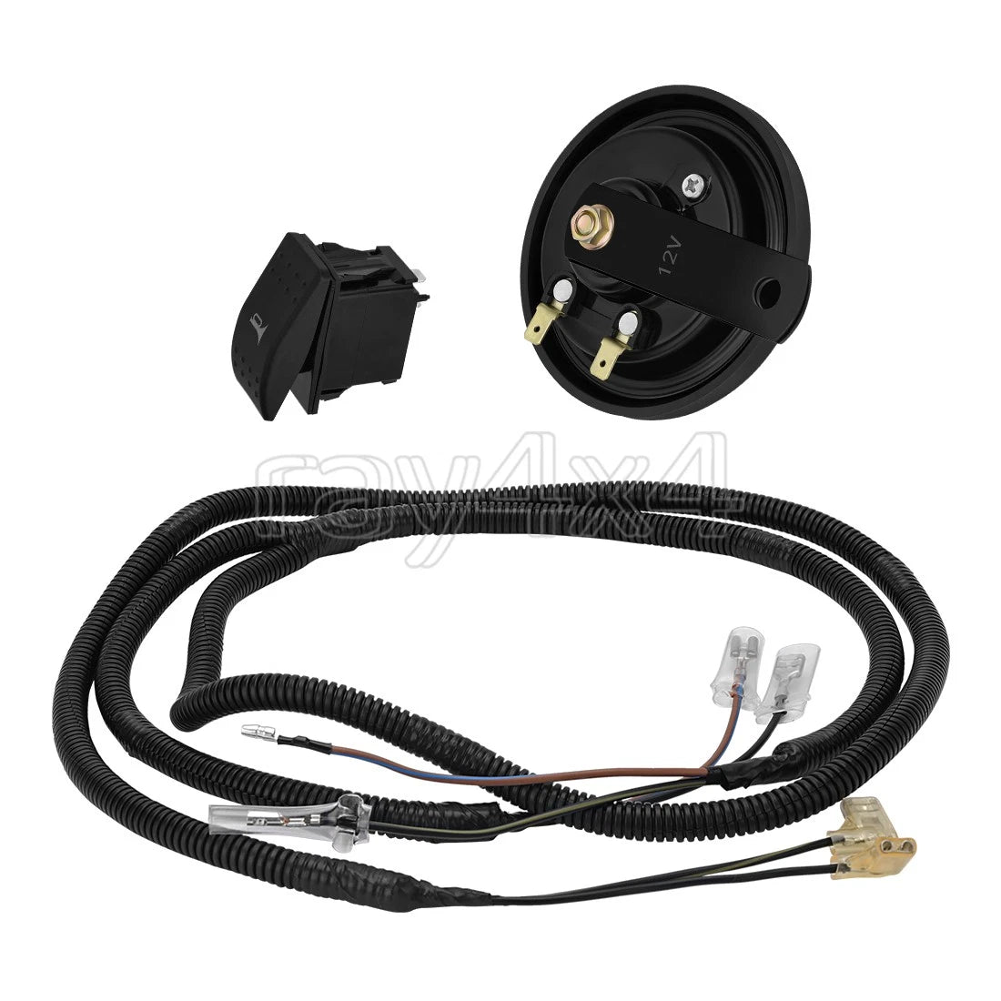 Horn Kit with Wire & Switch for Kawasaki Mule Pro-MX KAF700 (2019–2024)