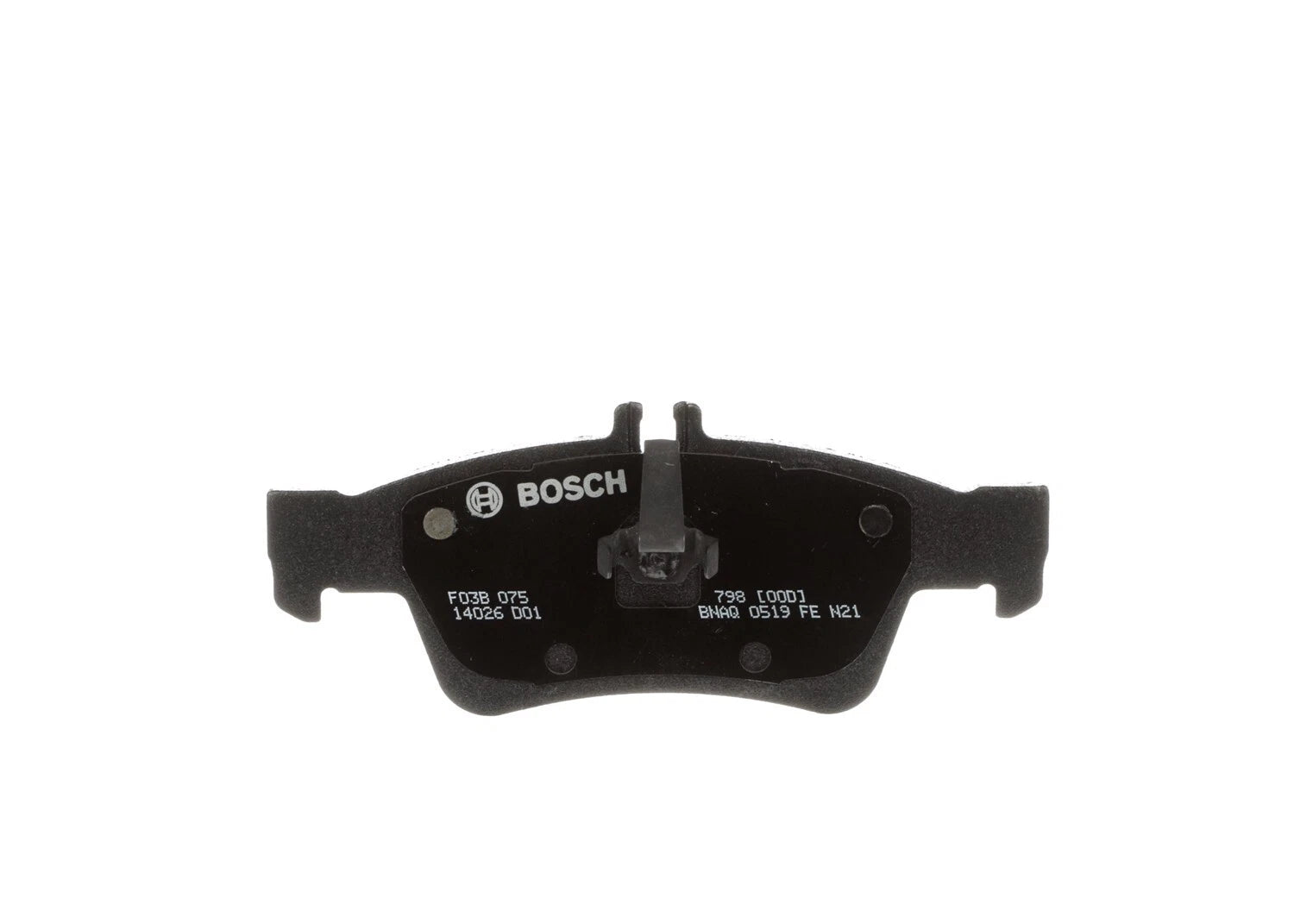 Bosch QuietCast Rear Brake Pads w/ Hardware for