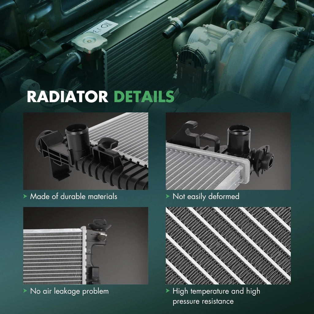 Radiator for Dodge Durango Jeep Grand Cherokee (2016–2021)