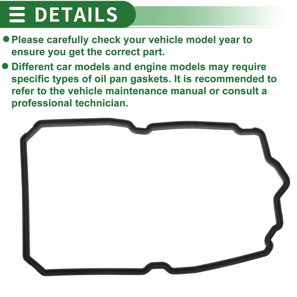 Car Oil Pan Gasket for Mercedes-Benz CL63 AMG (2008-2012)