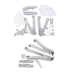 Set of 2 Foot Pegs Bracket for Honda CBR600RR (2007–2024)