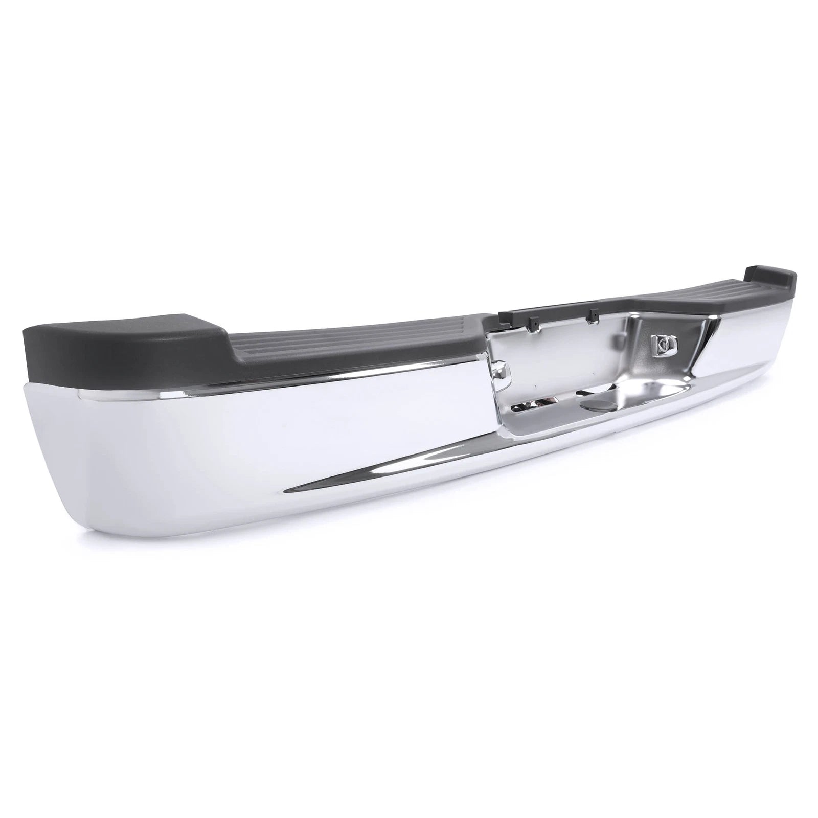 Silver Chrome Rear Step Bumper for Dodge Dakota (2005–2011)
