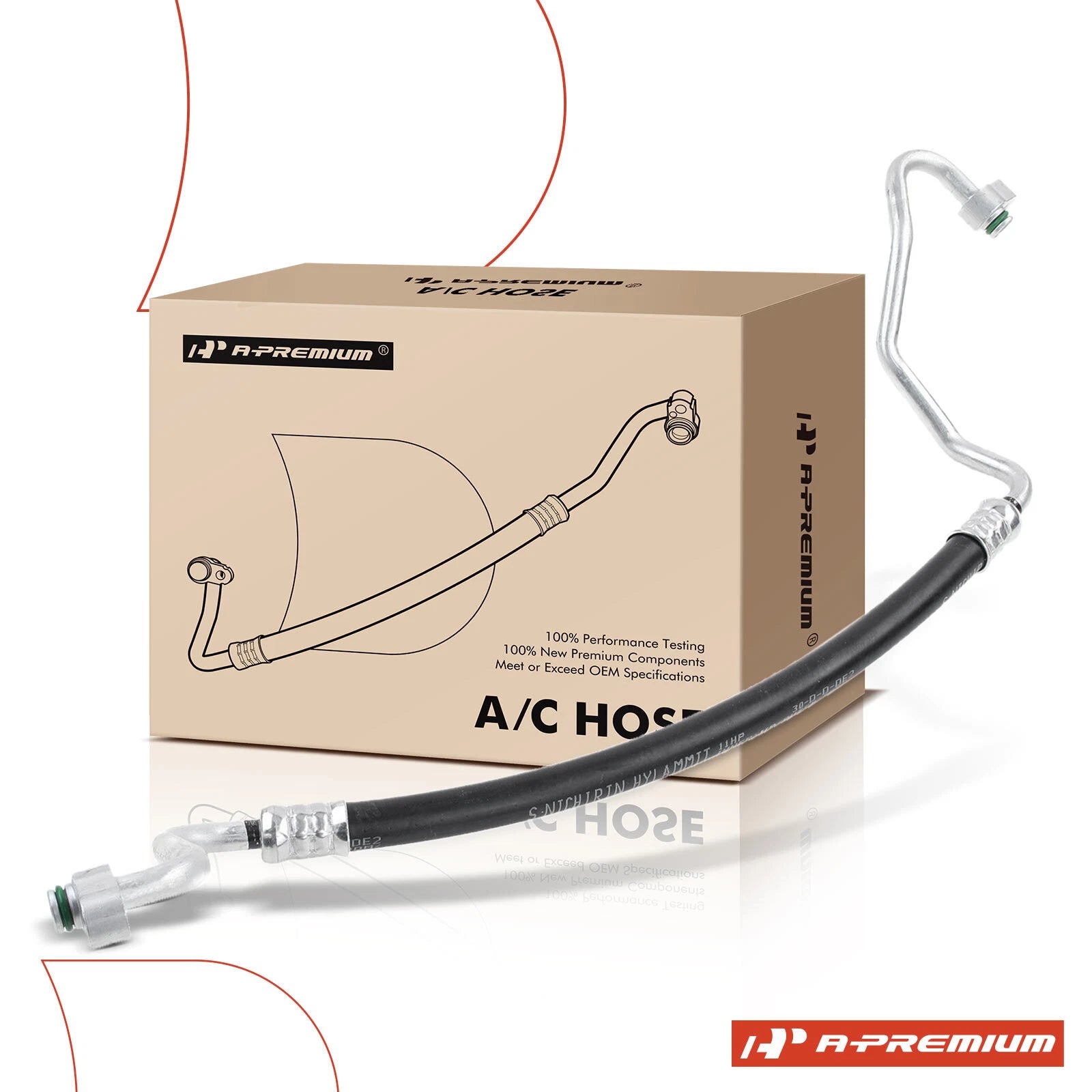 A/C Refrigerant Hose for Honda Accord Crosstour (2008–2015)