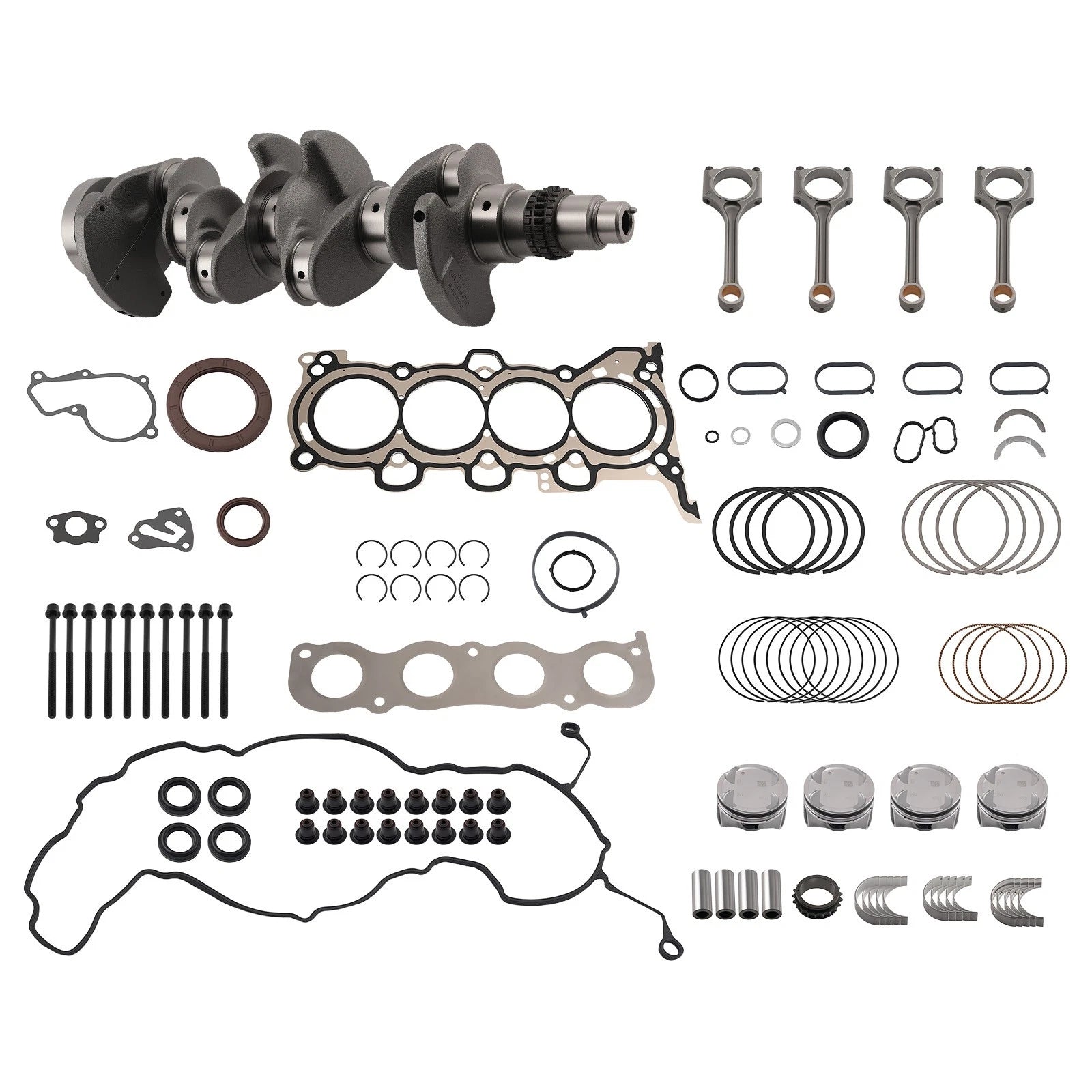 G4NB Engine Rebuild Overhaul Kit Crankshaft Main Bearing Set for Hyundai Kia (1.8)