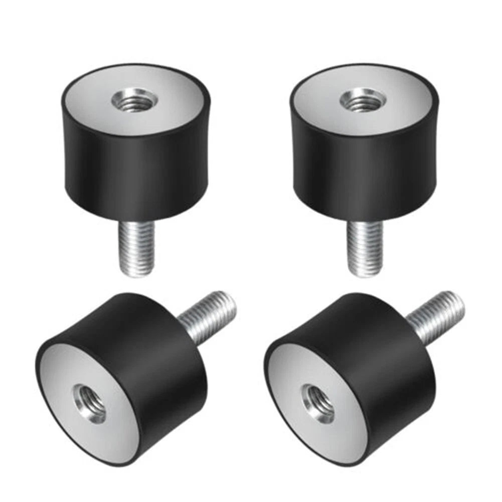 Set of 4 M8 Anti Vibration Rubber Mounts for Exhaust Shock Absorber