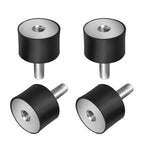 Set of 4 M8 Anti Vibration Rubber Mounts for Exhaust Shock Absorber