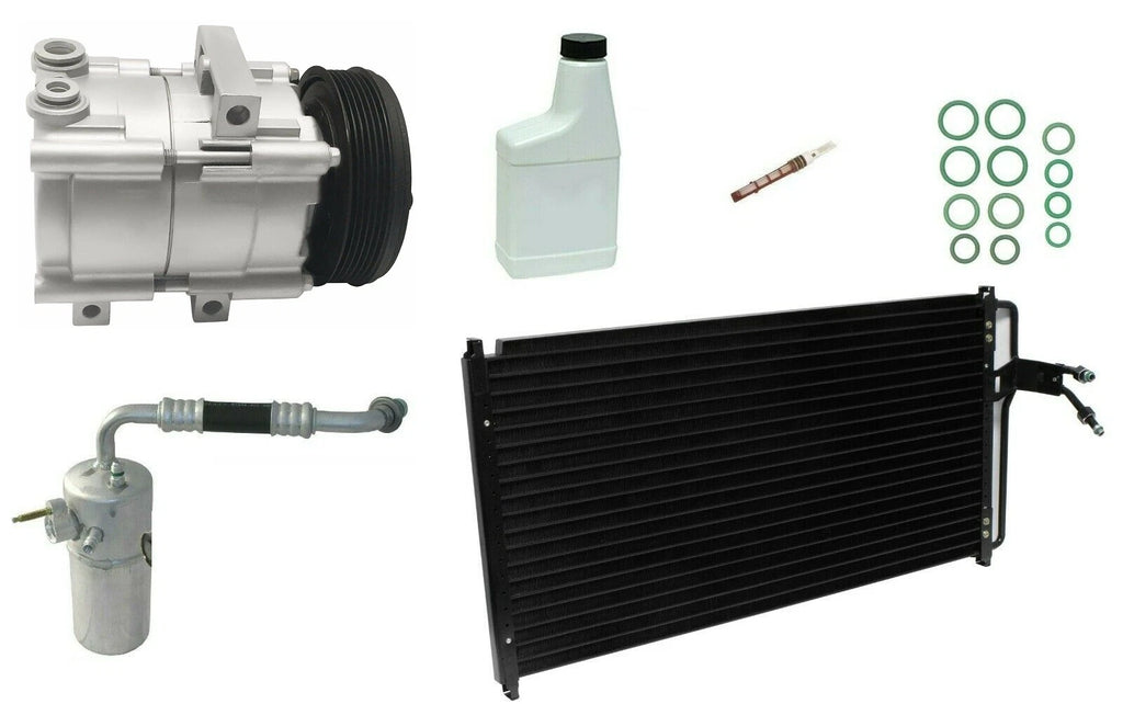 AC Compressor Kit Replacement with Condenser for Nissan Safari Y60 (1988–1999)