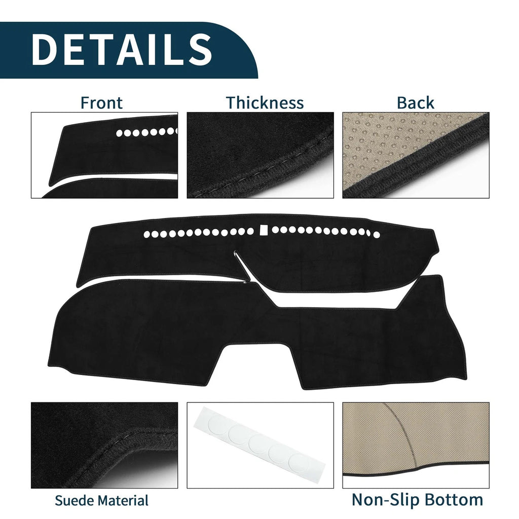 Dashboard Cover Mat for Honda Freed GB5/GB6/GB7/GB8 (2016–2024) Black