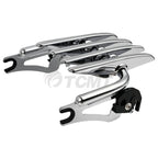 Chrome Stealth Luggage Rack & Docking Hardware for Harley Touring (2009–2013)