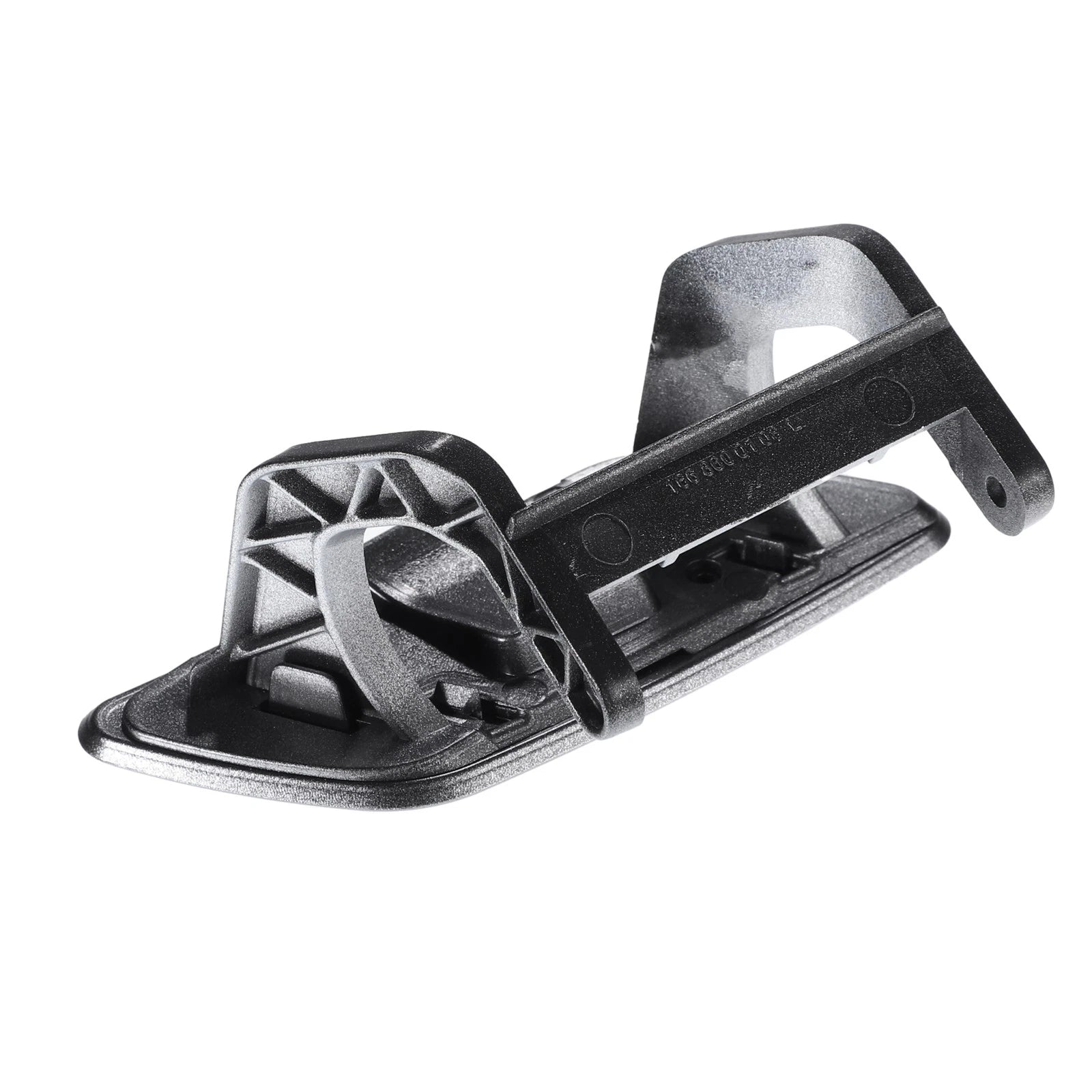 Bumper Headlight Washer Cover Set for Mercedes ML (Silver Tone)